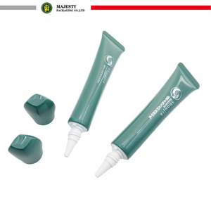 Emballage de Tube de crème pour les yeux en plastique, applicateur pointu, Tube à vis irrégulier Unique, soins de la peau, emballage de Tube en plastique cosmétique