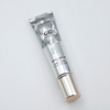 Tube à presser en plastique souple personnalisé de 19mm, matériau ABL, conteneur de crème solaire BB, Tube vide argenté imprimé au Laser, cosmétiques