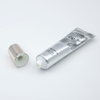 Tube à presser en plastique souple personnalisé de 19mm, matériau ABL, conteneur de crème solaire BB, Tube vide argenté imprimé au Laser, cosmétiques