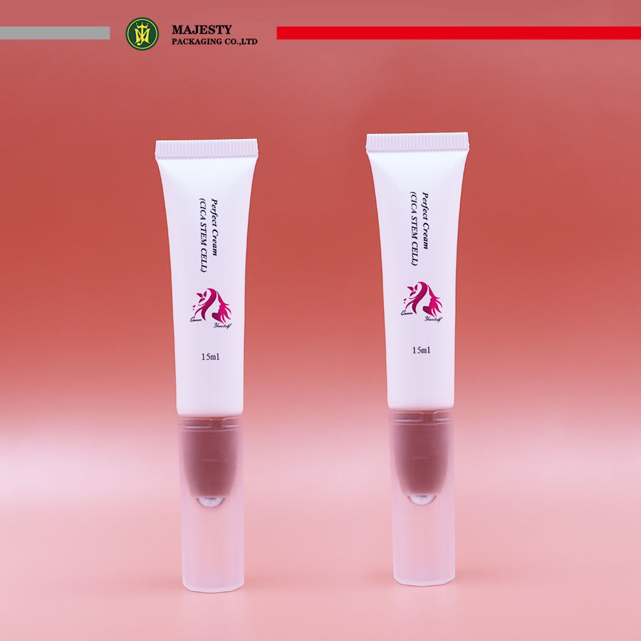 Emballage en tube vide, applicateur en rouleau, idéal pour le parfum, le rouge à lèvres, le baume à lèvres, la crème pour les yeux, l'emballage en tube en plastique, l'emballage cosmétique