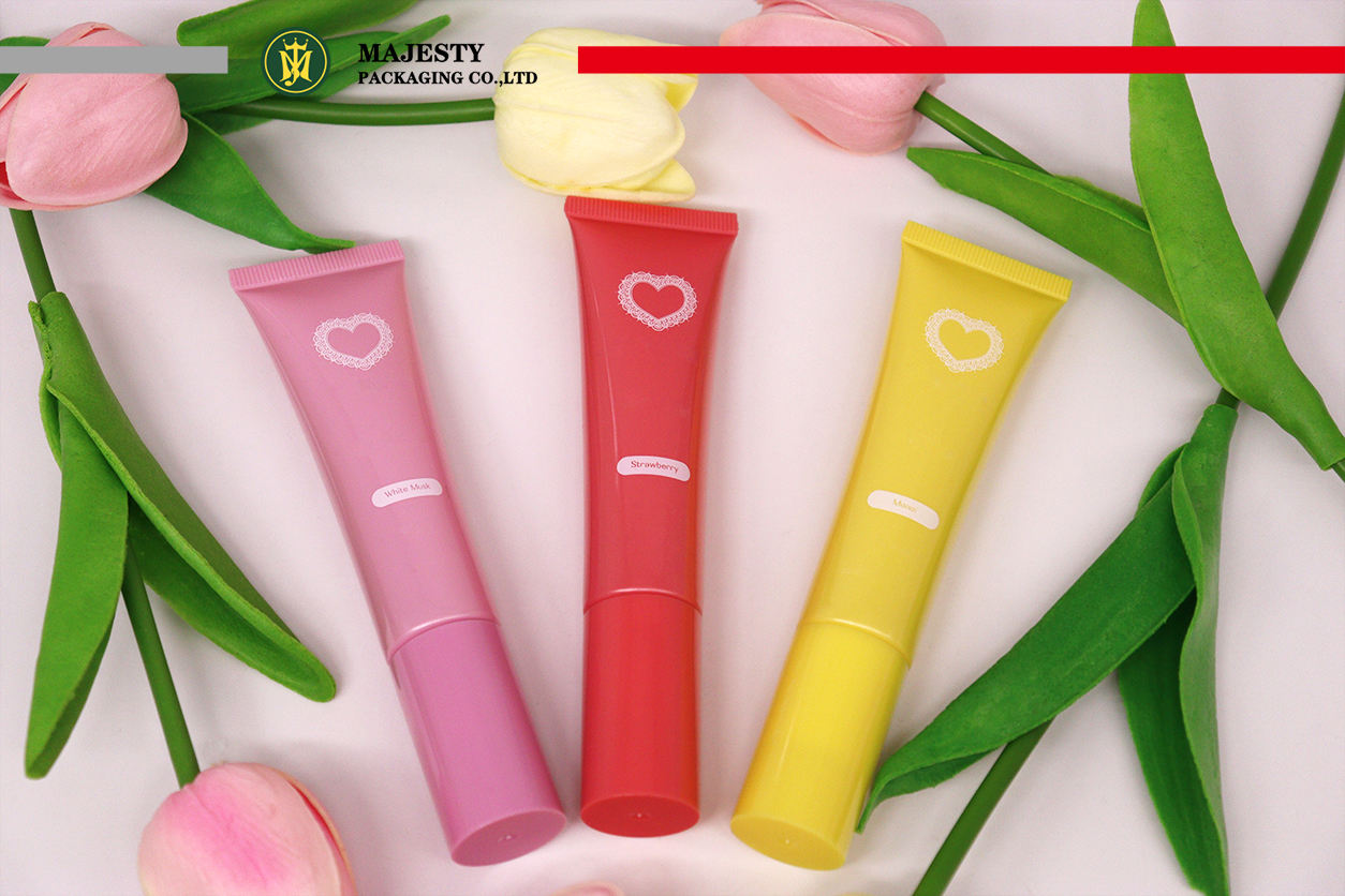 Tube en plastique de pompe sans air personnalisable de 10-60ml pour l'emballage de Tube cosmétique en plastique de crème solaire de Lotion de main de crème solaire avec la pompe