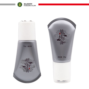 Tube cosmétique en plastique avec rouleau de Massage à bille en acier inoxydable, Tube vide pour Lotion corporelle, emballage de Tube de crème de Massage