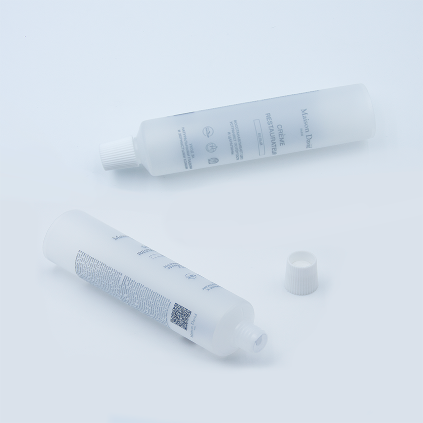 Tube à presser cosmétique Transparent personnalisable, emballage Transparent en plastique, hydratant, soins de la peau, crème solaire pour les yeux, Gel de gommage pour le visage