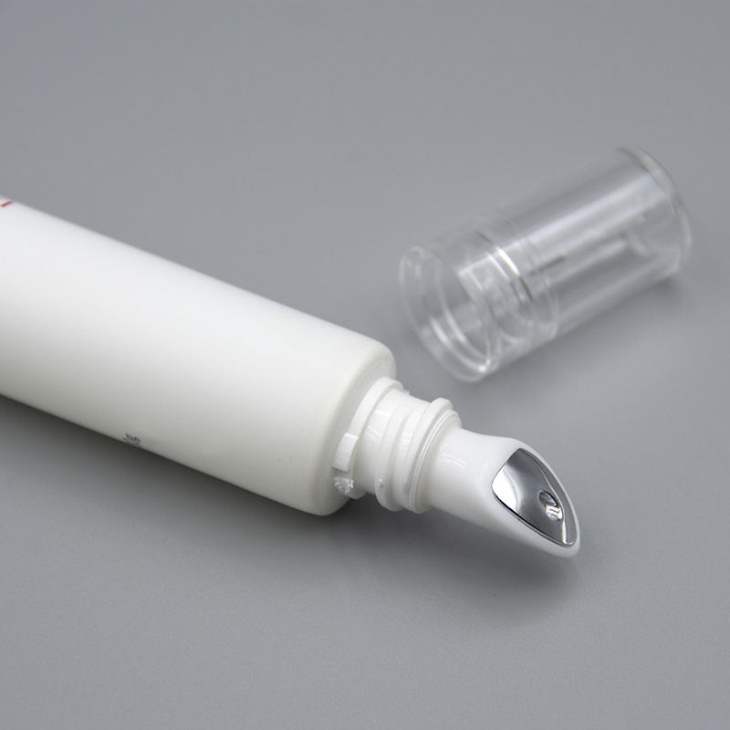Emballage en tube PE souple blanc personnalisé pour cosmétiques, brillant à lèvres, rouge à lèvres, protection solaire, nettoyant, shampoing, masques faciaux
