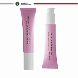 Pompe sans air BB crème, Tube à presser cosmétique personnalisé, bouteilles de pompe sans air souples PE, Tubes de Lotion pour crème pour les yeux, conteneurs de protection solaire