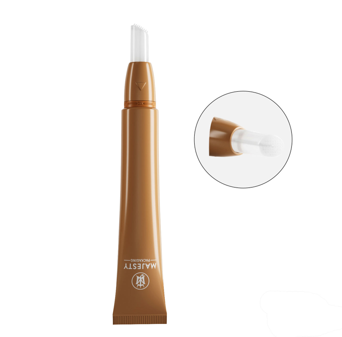 Tube de fard à joues liquide vide en plastique souple personnalisé, boule à rouleau, applicateur de Massage, brosse, vernis à ongles, emballage d'huile, Tube de soin des lèvres