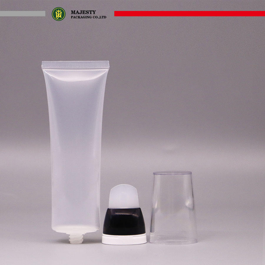 Tube de Massage en plastique cosmétique, applicateur en silicone, pour soins personnels