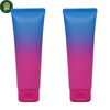 Tubes en plastique de 80 ml-120 ml personnalisés emballage de tube vide pour le nettoyage pour le visage à la crème à la main esthétique