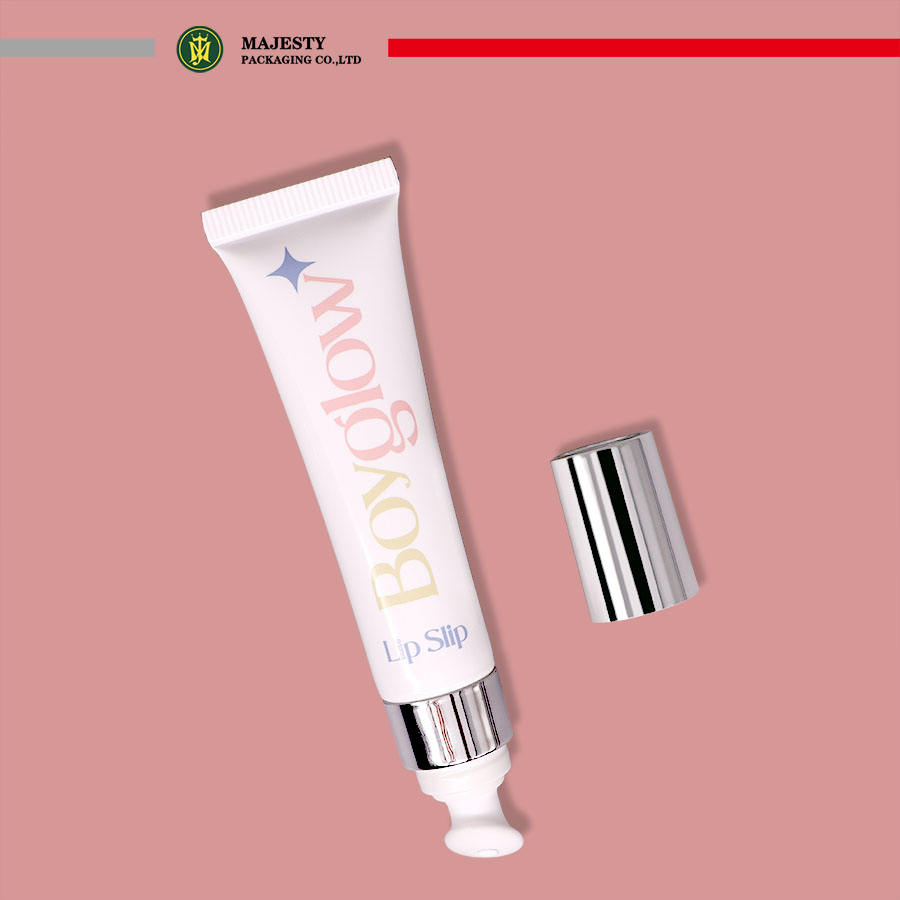 Applicateur de Massage en céramique d'emballage de crème de réparation d'oeil de Logo privé personnalisé avec la Surface d'estampage à chaud d'impression Offset