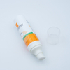 Tube de pompe sans air en plastique vide personnalisé pour crème solaire BB crème fond de teint emballage pour masques de crème solaire pour les yeux