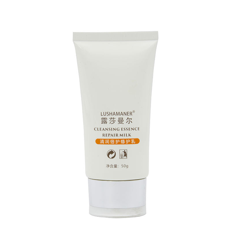 Tube cosmétique plat en plastique avec Logo personnalisé, Tube ovale pour soins de la peau, pour crème BB et crème solaire pour masques faciaux, emballage de cosmétiques