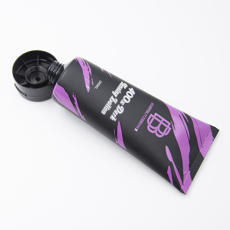 Tubes en plastique à presser personnalisés, crème nettoyante pour le visage, emballage de soins de la peau, Lotion pour le corps, crème capillaire avec couvercle rabattable