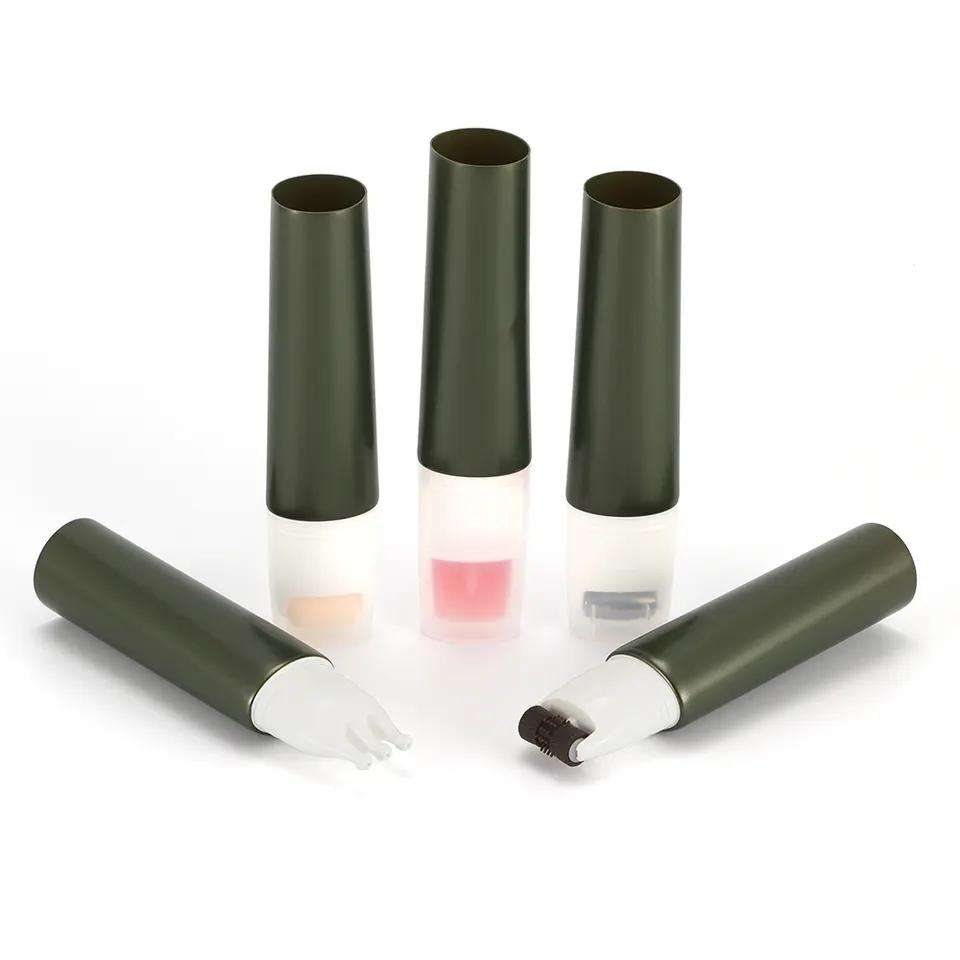 Tubes de crème cosmétique à fonction spéciale, avec brosse de Massage en Gel de silicone, pour emballage de masque facial, crème pour les yeux