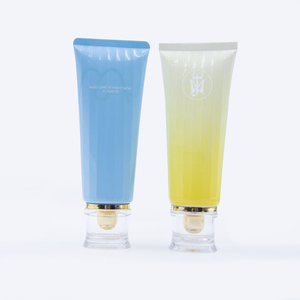Tubes en plastique à presser doux, personnalisés, 60ml, 100ml, 120ml, ABL/PP, soins de la peau, nettoyant pour le visage, emballage, crème solaire pour les yeux, vente en gros