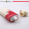 Tubes PE à presser plats ovales personnalisés Emballage en plastique vide pour crème solaire BB Crème de fond de teint Crème pour les mains Crème pour le visage avec bouchon à vis