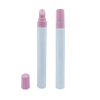 Récipients vides personnalisés pour brillant à lèvres, Tubes en plastique avec embout en Silicone pour baume à lèvres, emballage cosmétique, 15ml, 20ml, 30ml