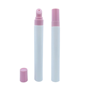 Récipients vides personnalisés pour brillant à lèvres, Tubes en plastique avec embout en Silicone pour baume à lèvres, emballage cosmétique, 15ml, 20ml, 30ml