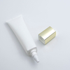 Tube de Gel nettoyant pour le visage, en plastique cosmétique souple de forme carrée OEM, 50ml, utilisé pour le maquillage et le sérum avec dessus à vis