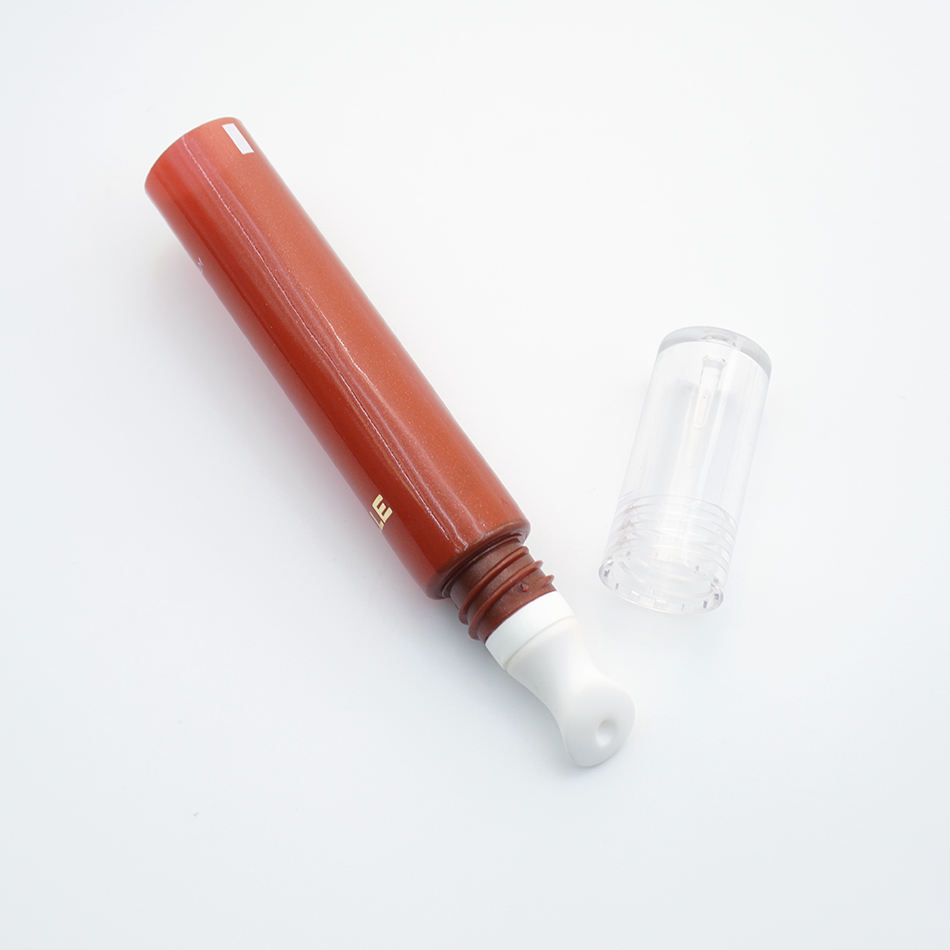 Tube en plastique à pression douce personnalisé, crème de sérum cosmétique pour les yeux, conteneurs d'emballage vides de 5ml 10ml 15ml, bouchon à vis, produit de Massage