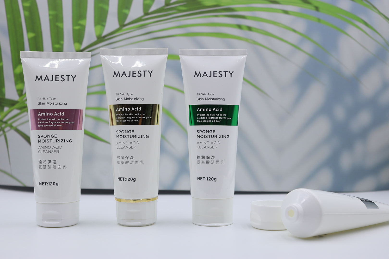 Tubes en plastique personnalisés pour soins de la peau, 10ML-300ML, pour nettoyant pour le visage, crème pour les mains, crème pour les yeux, Lotion de protection solaire avec emballage à presser