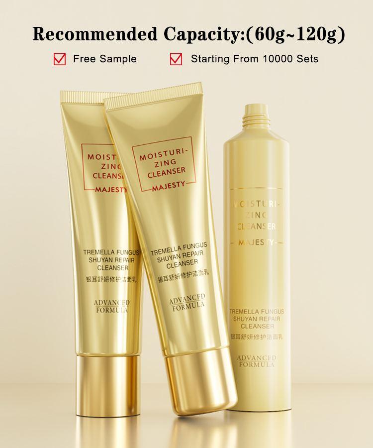 Plastique Cosmetic Face Nettoyer Face Tube 