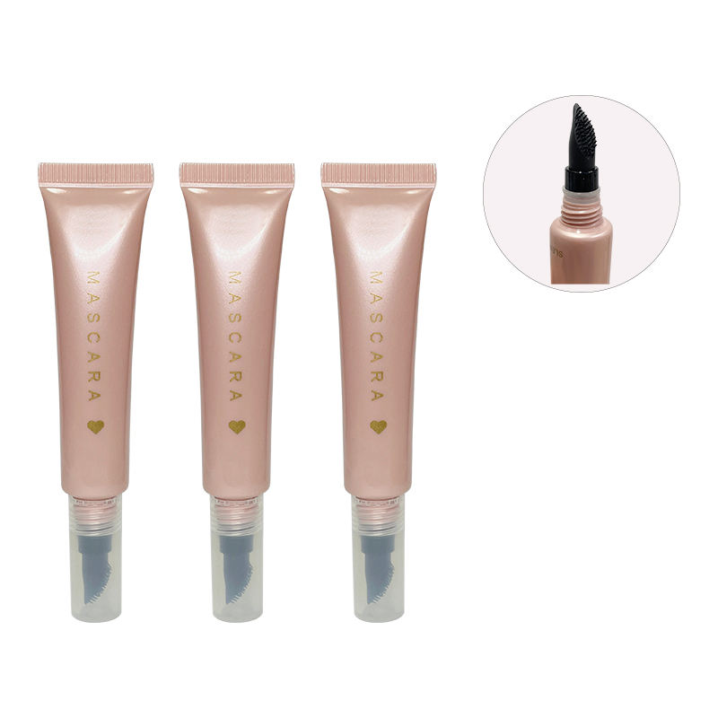 Tube de Mascara en plastique rond, emballage cosmétique en plastique, petit Tube rond vide pour le maquillage, 10ml, 15ml, 20ml