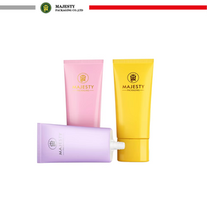 Bouchon à vis d'emballage de tube cosmétique en plastique de forme ovale 30 ml 35 ml 50 ml 60 ml fabricant d'emballage de tube de lotion pour les mains de protection solaire