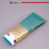 Conteneur cosmétique avec Logo privé, emballage en Tube en plastique, bouchon à vis de forme ovale, Tube à pression souple, impression Offset, manipulation de Surface