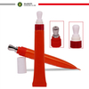 Tube applicateur en céramique ou en alliage de Zinc de couleur personnalisée, emballage en plastique pour crème cosmétique pour les yeux, 10ml, 15ml, 20ml