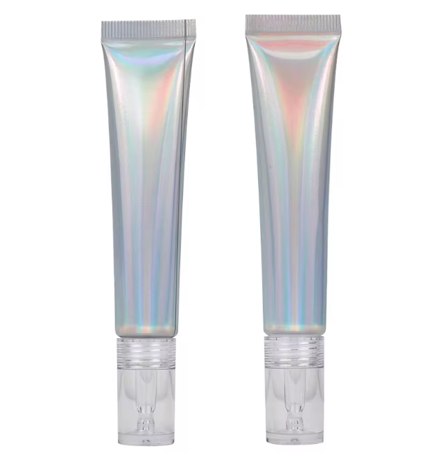 Tube cosmétique en plastique pour crème pour les yeux, applicateur multifonctionnel, Tube rond, emballage vide, 10ml, 15ml, 30ml, plusieurs tailles