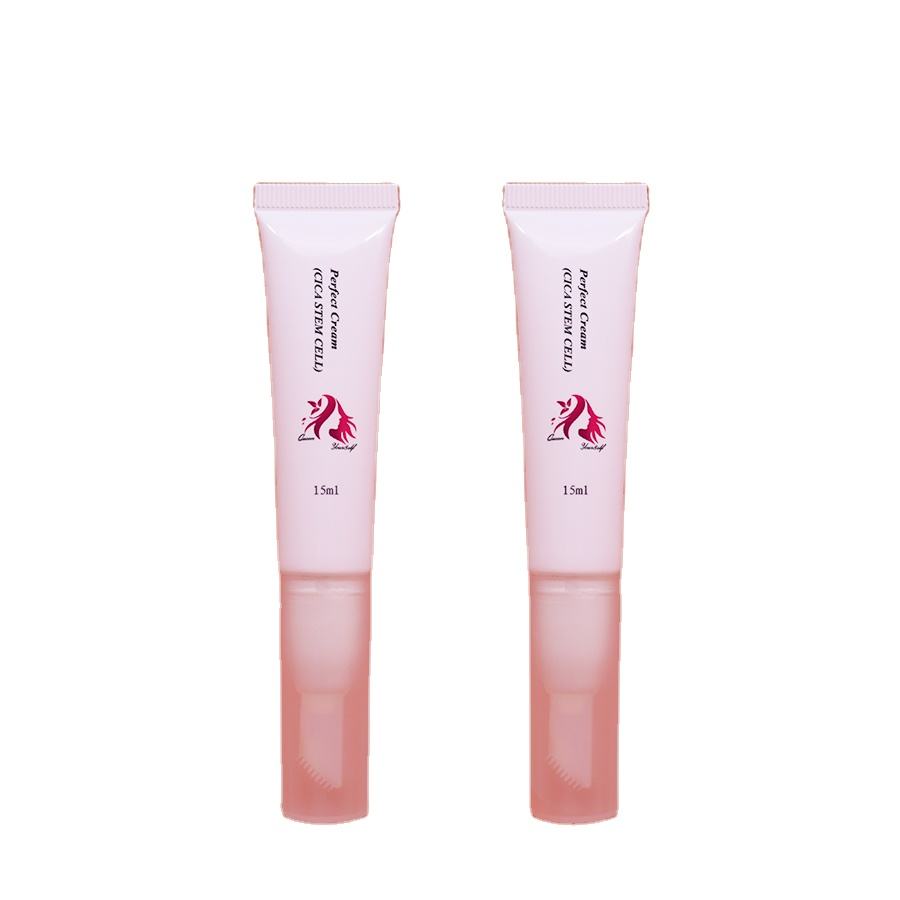 Petit Tube à lèvres en plastique pour cosmétiques, applicateur de rouge à lèvres et de gloss, Tube de maquillage avec brosse, 10ml 20ml