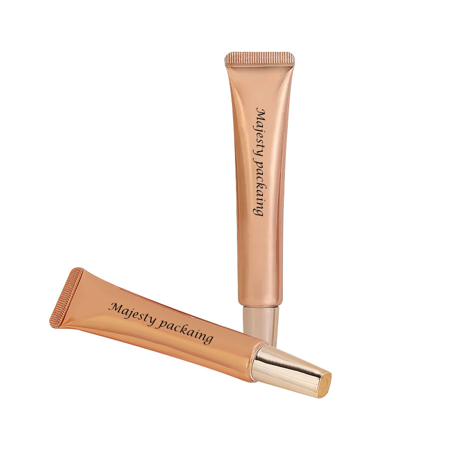 Tube de crème cosmétique pour les yeux, emballage en plastique, applicateur pointu, facile à utiliser, emballage en plastique pour soins de la peau, Tube de 10ml, 15ml, 20ml