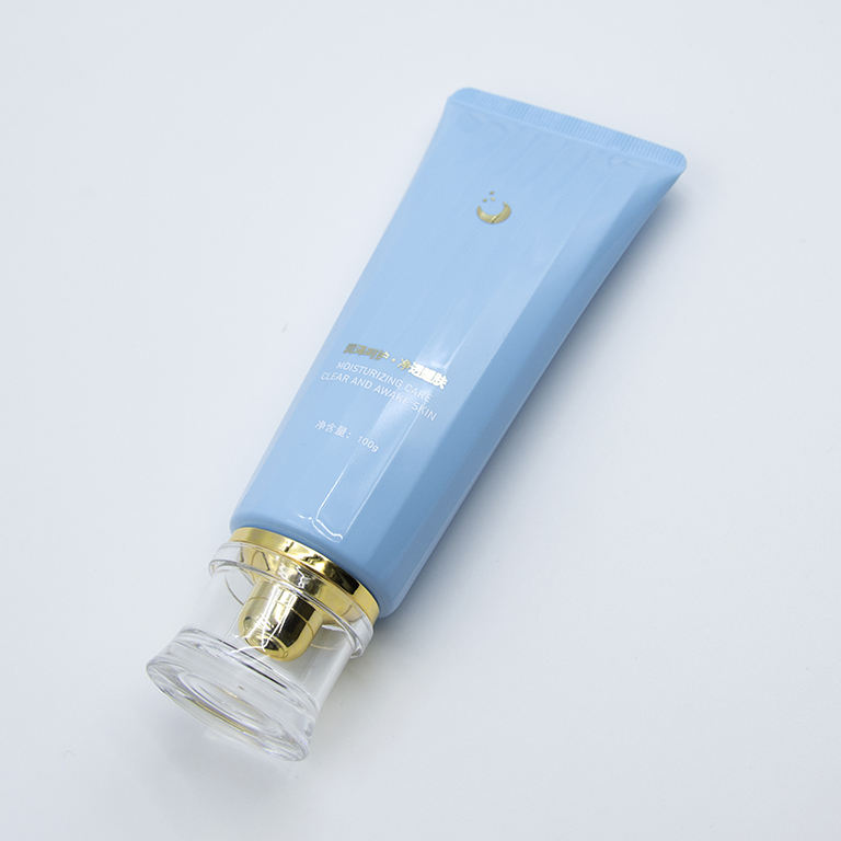 Tube PE en plastique personnalisé de 60 à 150ml, pour soins de la peau, Essence blanchissante, lave-visage avec bouchon à vis, pour cosmétiques et crèmes