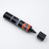 Tube souple noir mat personnalisable de 30ml, pour fond de teint liquide cosmétique, crème solaire, Tube BB crème