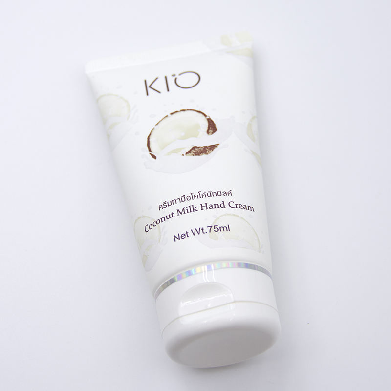Tube à presser cosmétique en plastique souple OEM, couvercle à vis, crème pour les mains, lavage du visage, crème pour les yeux, traitement de Surface d'impression d'écran