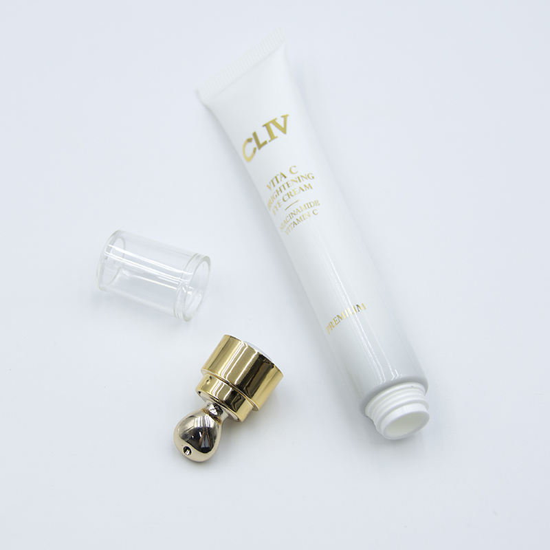 Tube d'emballage avec tête applicatrice vibrante, pour crème pour les yeux, rouge à lèvres, crème solaire et nettoyant, 10ml, 15ml, 20ml