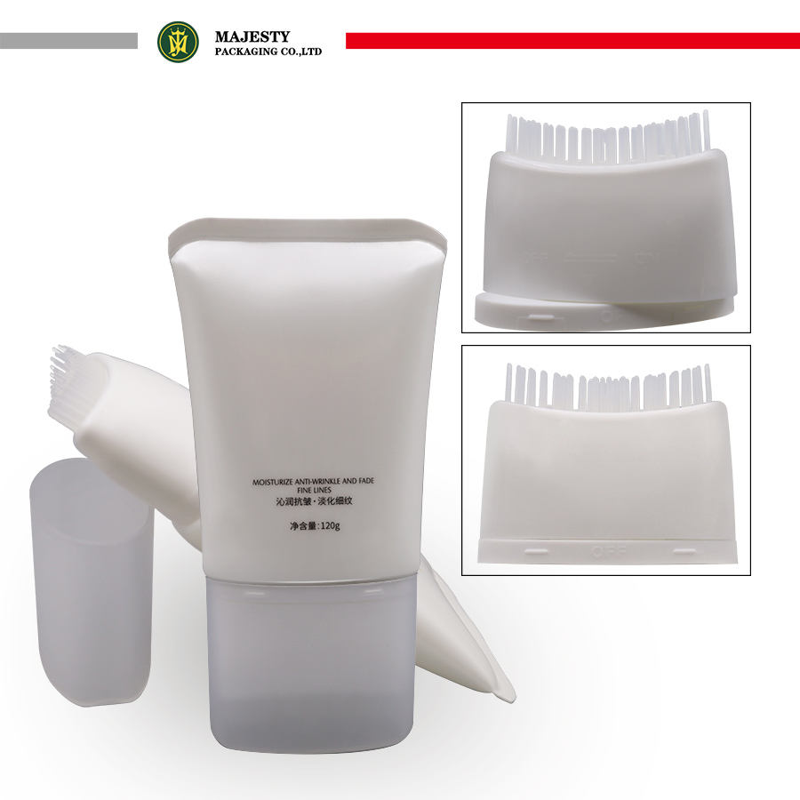 Tubes en plastique personnalisés de 100 à 150 ml pour emballage de soins du cuir chevelu, conception extrudée de qualité supérieure