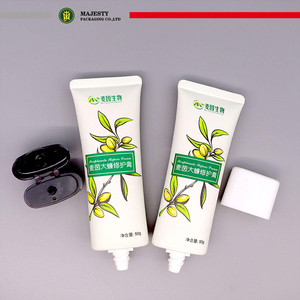 Tube en plastique recyclable respectueux de l'environnement pour cosmétiques et crème solaire, emballage à compression douce pour lotion pour les mains