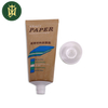 Emballage de recyclage à presser écologique Crème pour les mains de protection solaire dans un tube en plastique biodégradable Tube pressé en papier kraft