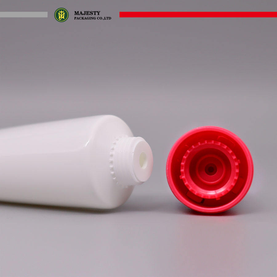 Tube d'application d'éponge en plastique vide, avec applicateur d'éponge à distribution centrale, Lotion pour le corps, crème pour le visage, emballage en plastique