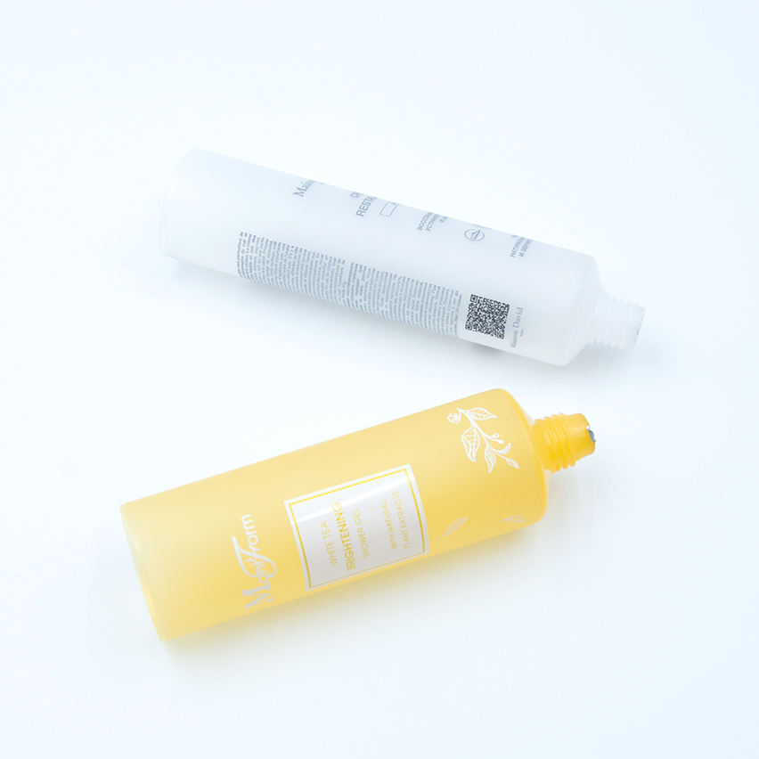 Tube à presser cosmétique Transparent personnalisable, emballage de fabrication de crème pour les mains, crème pour le visage, crème solaire pour les yeux, conteneur