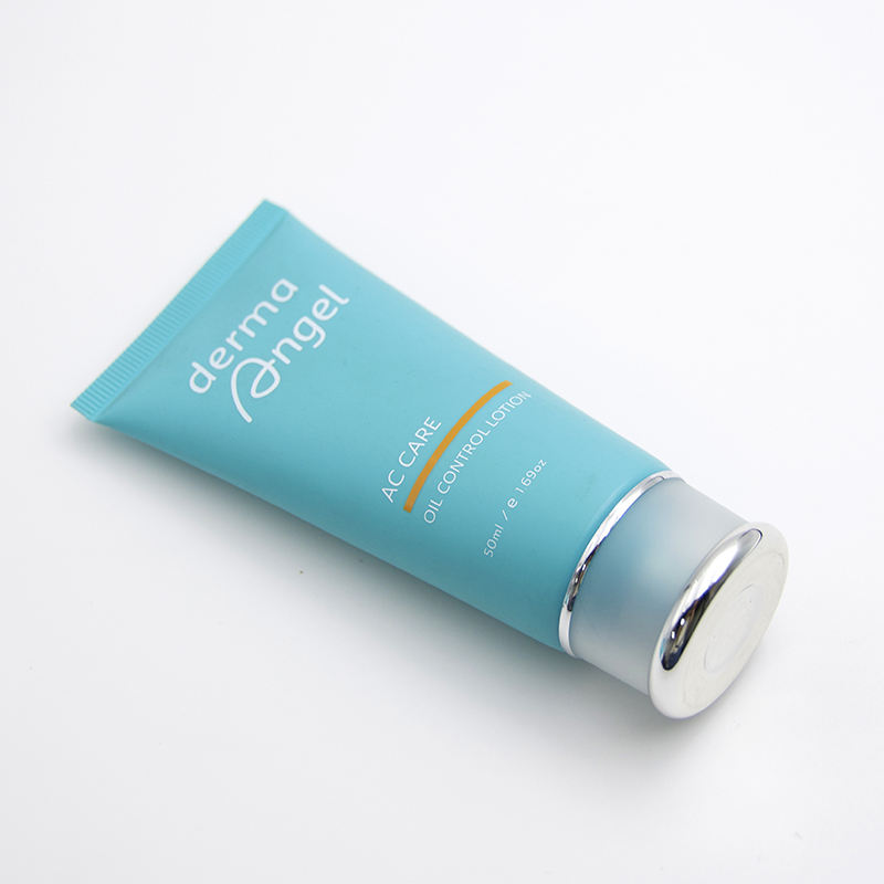 Tube à presser cosmétique en PE souple, Tube en plastique à rabat pour le lavage du visage, Lotion pour le corps, crème pour les mains, crème solaire
