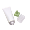 Tubes en plastique de compression de PE de buse longue d'OEM pour des tubes en plastique d'emballage de conditionneur de gel de cheveux de shampooing