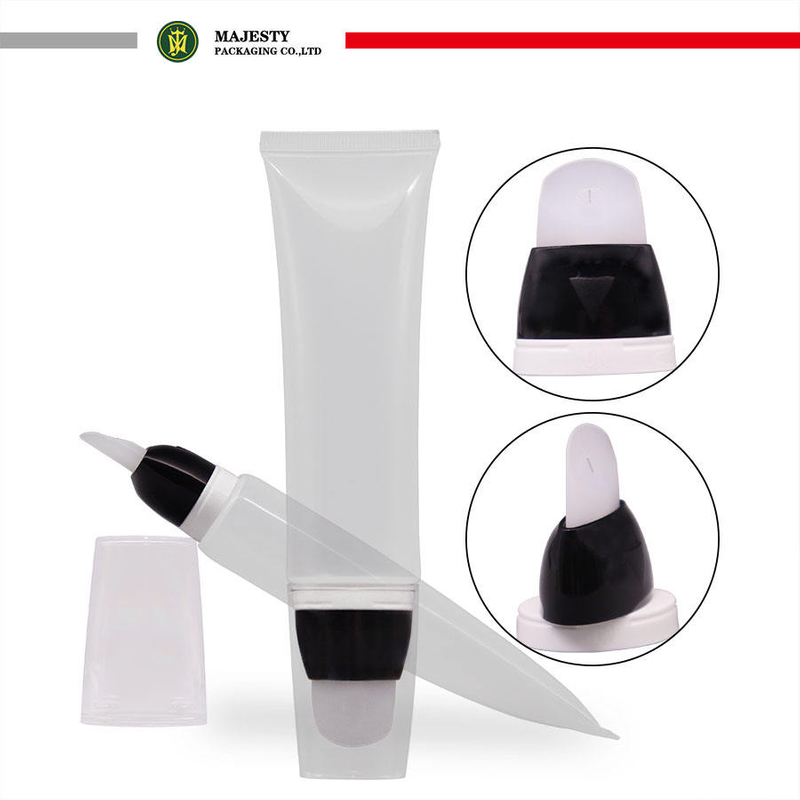 Tube de Massage en plastique cosmétique, applicateur en silicone, pour soins personnels