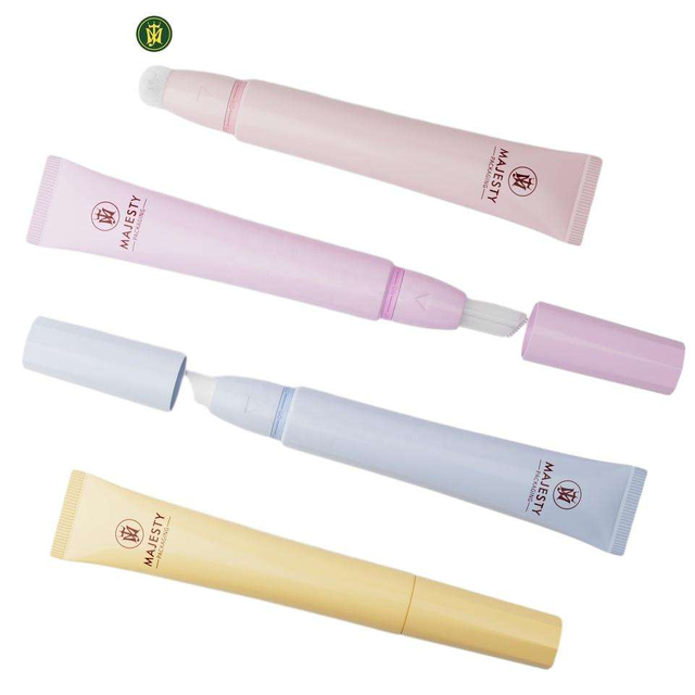 Emballage en plastique vide de tube de lèvre de compression faite sur commande des tubes 10ML 15ML 20ML de crème d'oeil