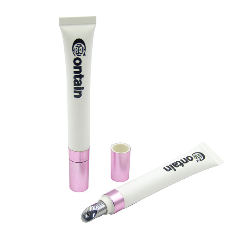 Tube d'emballage avec tête applicatrice vibrante, pour crème pour les yeux, rouge à lèvres, protection solaire et nettoyant, offre spéciale, 10ml, 15ml, 20ml