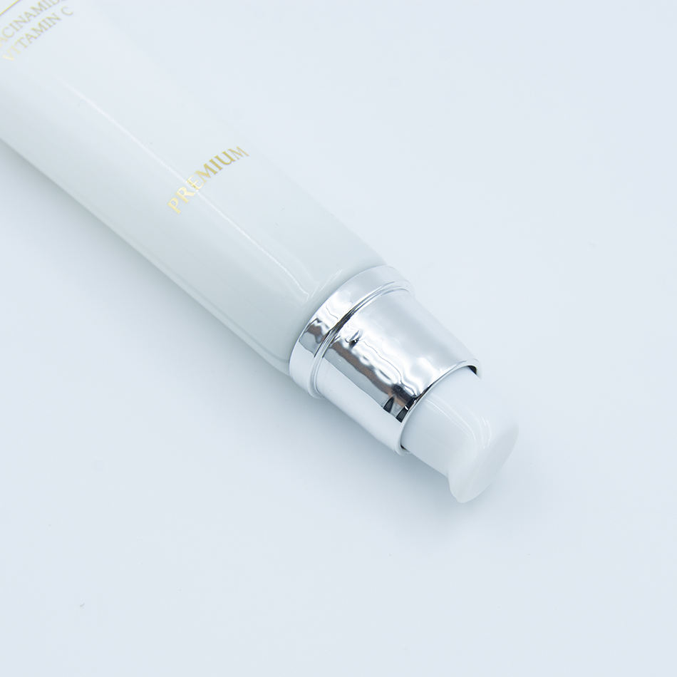 Pompe à lotion sans air personnalisée, Tubes souples, crème BB à extrémité ouverte, Gel pour les yeux avec cosmétiques pressés, protection solaire de couleur, vente en gros