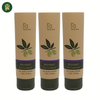 Tube d'emballage cosmétique en plastique OEM 100 ml-200 ml, vide, pour shampoing et lotion pour le corps, emballage compressible, nettoyage du visage