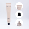 Tube cosmétique en plastique rechargeable vide doux mince fait sur commande de 100 ml pour l'emballage de soin de peau de tube de crème de main de tube de dentifrice