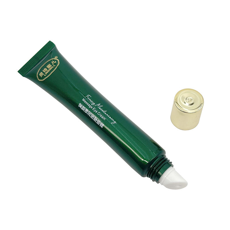 Tube de brillant à lèvres vide en plastique personnalisé, emballage de baume à lèvres, applicateur de crème pour les lèvres avec embouts en Silicone pour les soins de la peau